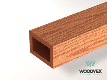 Балясина ограждения Woodvex Select 60х40х2250 мм, ТЕРРАКОТА — ограждение из МПК, ЭКОДЭК, Центральный ФО