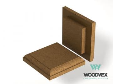 Крышка столба ограждения Woodvex Select, ВУД — ограждения и заборы из МПК, ЭКОДЭК