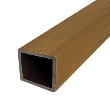 СТОЛБ ограждения Woodvex Co-Extrusion 100х100х3000 мм, ТИК — ограждение из МПК, ЭКОДЭК, Центральный ФО
