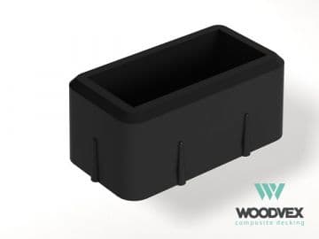 Клипса балясины Woodvex Select 60х40 мм — ограждения и заборы из ПНД (ДПК), ЭКОДЭК