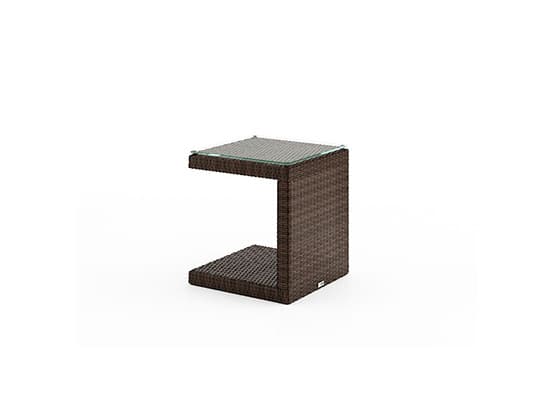 Стол к шезлонгу ROMEO Modern — террасная доска из ПНД (ДПК), МультиПласт / MultiDeck