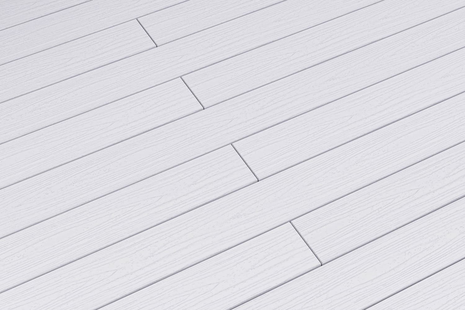 TERRADECK эксТерра / eXterra 140 цвет белый — террасная доска из ПНД (ДПК), Террасные решения / Terradeck