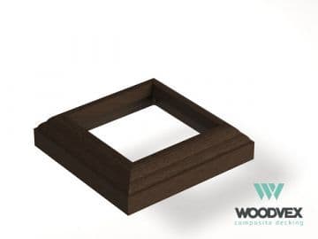 Юбка столба ограждения Woodvex Select, ВЕНГЕ — ограждение из МПК, ЭКОДЭК, Центральный ФО