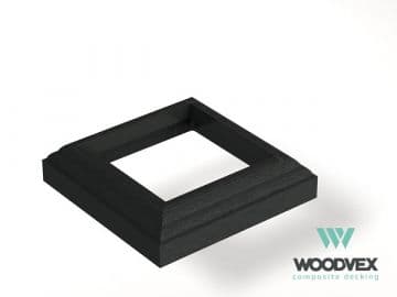 Юбка столба ограждения Woodvex Select, ГРАФИТ — ограждение из МПК, ЭКОДЭК, Центральный ФО