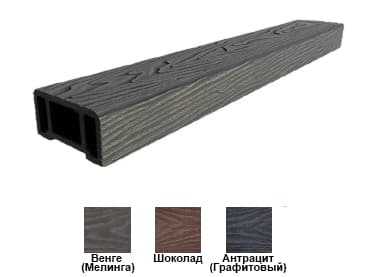 Перила3D Premium 92*45*3000 Базовые цвета — ограждение из ПНД (ДПК), WhiteDeck, Республика Татарстан