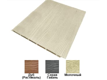 Сайдинг3D 180,4*14,5*3000 Светлые цвета, молочный цвет +8% — фасадная панель из ПНД (ДПК), WhiteDeck, Республика Татарстан